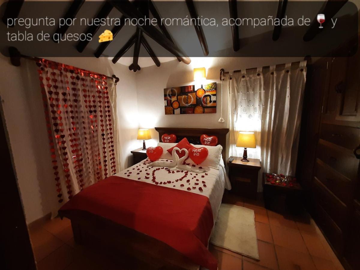 Aparta Hotel El Refugio De Maria Виля Де Лейва Екстериор снимка