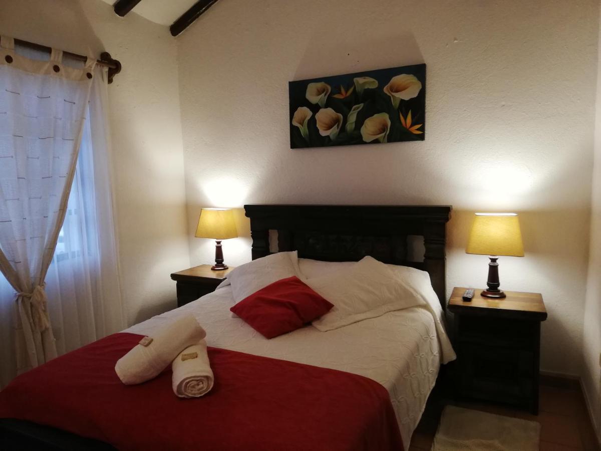 Aparta Hotel El Refugio De Maria Виля Де Лейва Екстериор снимка